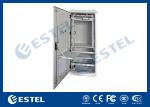 Double Wall Aluminum AL5052 Outdoor Power Cabinet / Outdoor Telecom Cabinet With