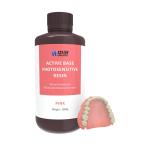 Denture Fabrication Light Cured Resin Lightweight Biocompatible Resin