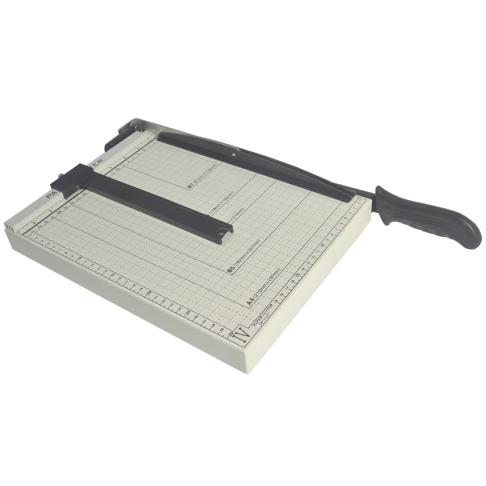 Cut Common Paper with ZEQUAN A4 Paper Trimmer Guillotine Manual Paper Cutter
