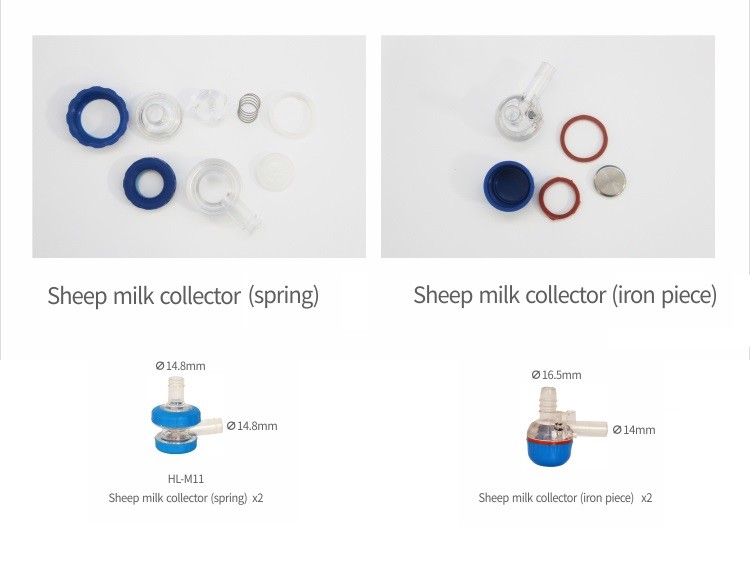 Goat Milking Machine HL-MP11 Milk Cluster Simplify Milk Collection with Professional Grade Technology