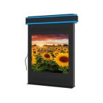 Android Lcd Advertising Equipment , Touch Screen Signage With LED Light Board