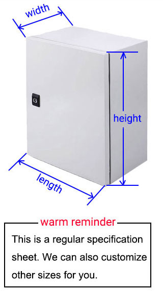 Small Outdoor Electrical Enclosure Box , 5mm Waterproof Electrical Enclosure Box