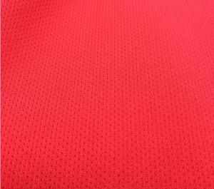 Quality 100% polyester very durable and wicking needle eyeylet knitted fabric wholesale