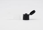 Smooth 18 / 410 PP Plastic Flip Top Dispensing Caps Eco Friendly
