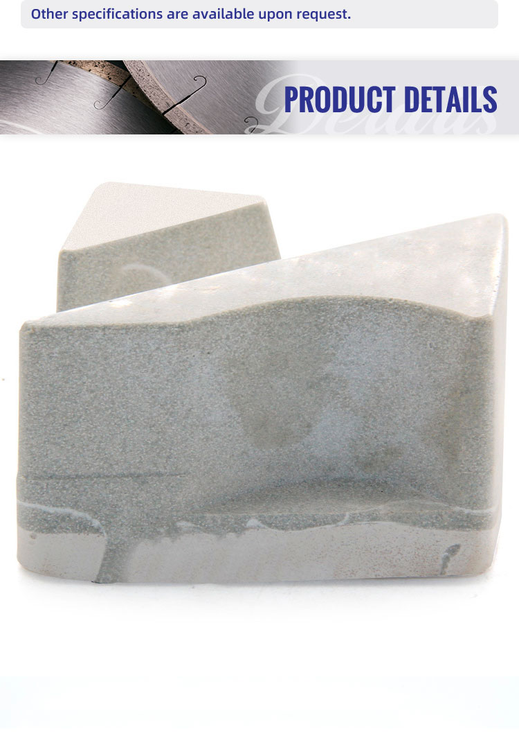 3pcs Frankfurt Diamond Magnesite Abrasive Tool for Marble Polishing and Grinding