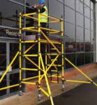 Textured Smooth Finish FRP Handrail FRP Scaffolding Non Conductive