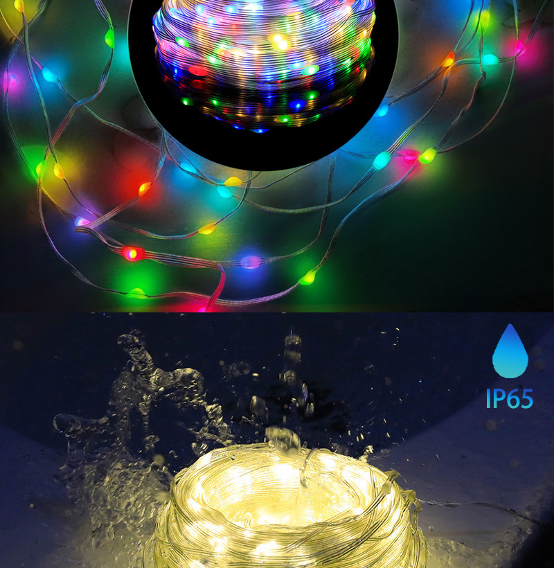 Tuya Smart Christmas String Lights 24 Key Infrared Remote Control Musical Rhythm