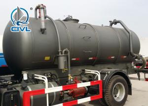 Quality 6 Cubic Meters Diesel Sewage Suction Truck with 5m Suction Depth 290HP wholesale