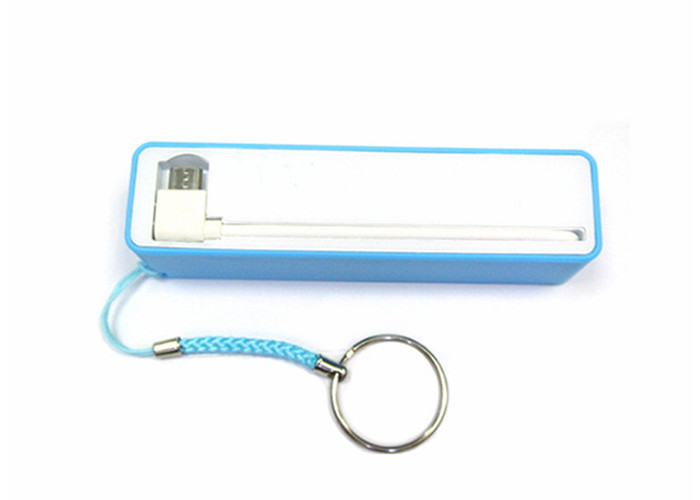 Portable Plastic Power Bank With Charging Line For Various Electronics Devices