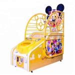 Arcade Mickey Basketball Shooting Game Machine Metal Cabinet Firm And Durable