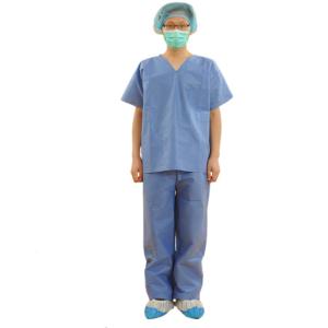 Quality Durable Surgical Scrub Suits , Short Sleeve Disposable Scrub Suits For Nurses wholesale