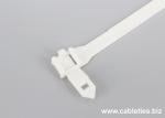 DEMOELE 9mm width Reusable cable tie with buckle