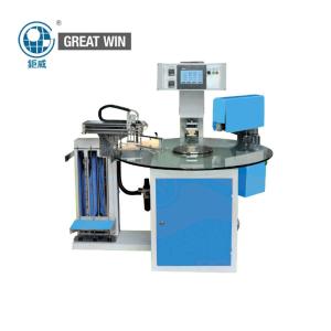 Quality 1.5kw Shoes Digital Printing Machine , Multi - Station Rotary Table Label Hot Stamping Machine wholesale