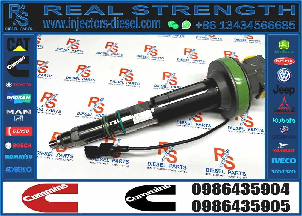 NINE Brand High Performance Diesel Injector 0986435904 Common Rail Injector 0 986 435 904