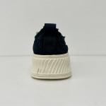 Mid Top Breathable Mesh Sneakers Black Womens Fashion Trainers