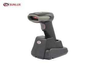 Quality Touch Charging Vertical 433 MHz Laser Wireless Barcode Scanner wholesale