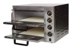 Stainless Steel Commercial Pizza Oven Electrical Stone Base Bakerstone Machine