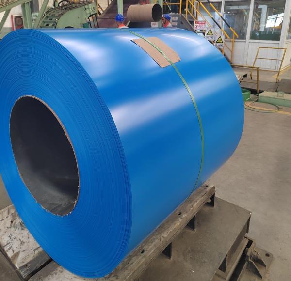 PVDF valspar Z275gColor Coated Steel Coil G550 Pre-Painted Galvanized Steel