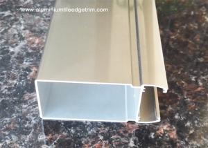 Quality 6m Normal length Aluminium Extrusion Profiles For Washroom Door wholesale