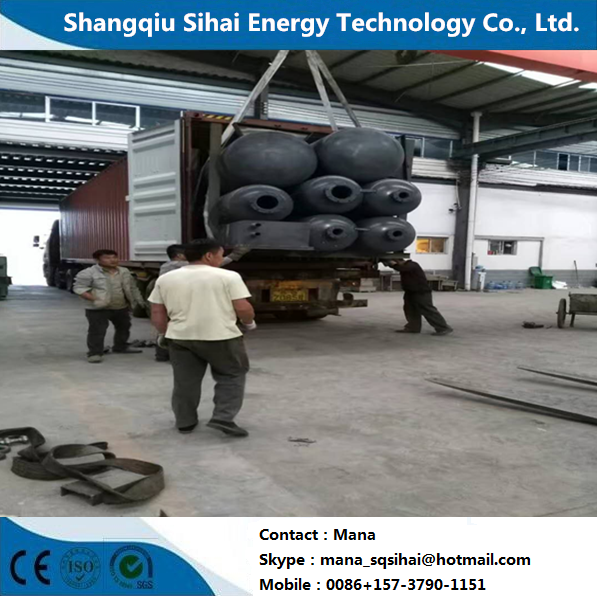 Vacuum Waste Oil Recycling to Diesel Distillation Plant 7.2-9 Tons Output in 24 Hours