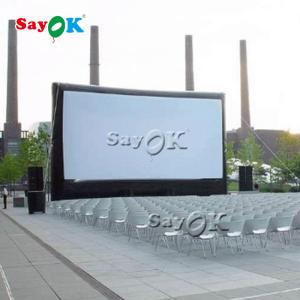 Quality Air Screen Public Venue Film Festival ROHS Inflatable Movie Screen wholesale