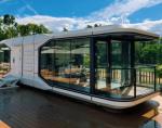 Modern Space Capsule Style Camping House For Hotel Accommodation