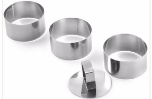 Quality RK Bakeware China Foodservice NSF Stainless Steel 8 Inch Mousse Ring wholesale