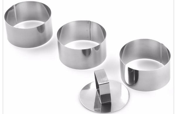 RK Bakeware China Foodservice NSF Stainless Steel 8 Inch Mousse Ring