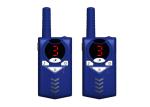 Power Saving Handheld 2 Way Radios , Battery Powered Two Way Radio Blue Color
