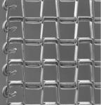 SS304 Flat Wire Conveyor Belt, 1"×1" Hole, 1.5mm × 12.7mm Strips, Firm Structure