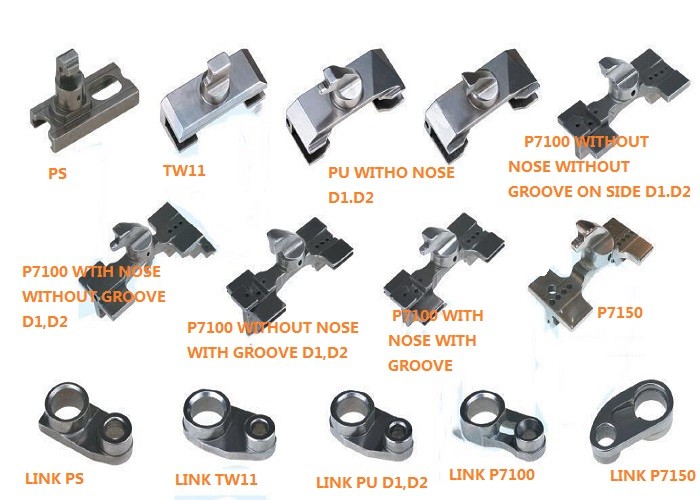 Picking Shoe Textile Machinery Spares / 7.5mm PU Sulzer Loom Spare Parts