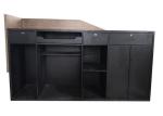 Elegant Customized Size Retail Checkout Counter With Acrylic / Silkscreen Logo