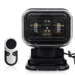 60W Led Spot Remote Control Marine Searchlights 50000hours Driving