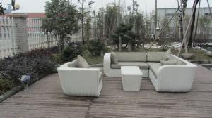 Quality 6pc PE rattan beach sofas wholesale