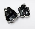Lovely elephant beautiful enamel small jewelry box drawer handles for gift