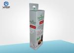 Folding Cardboard Countertop Displays , Eco - Friendly Cardboard Display Cases