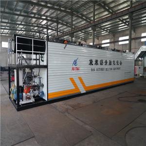 Quality Steel Plate Box Bitumen Melting Machine Self Heating Continuous Production wholesale
