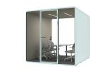 Special Laminated Glass Safe Office Booth Silent Room Super Large Size For