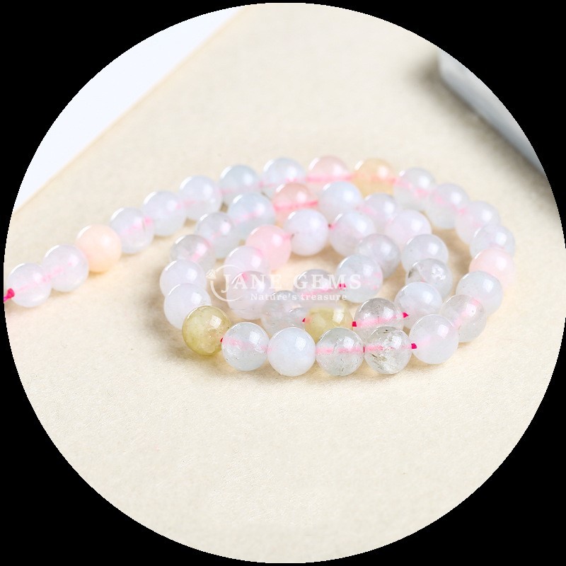 Round Cut Gemstone Various Colors Chalcedony Loose Bead Strands Perfect for DIY Jewelry Creations