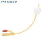 Medical Disposable Urethral Tube Balloon Dilatation Catheter 2 Way 3 Way Latex