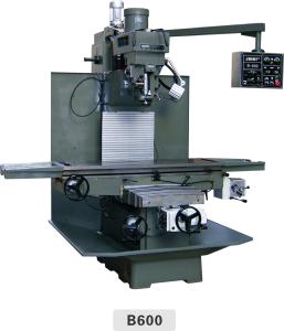 China Bed Type Turret Milling Machine B600 With Taiwan Original Precision Milling Head on sale