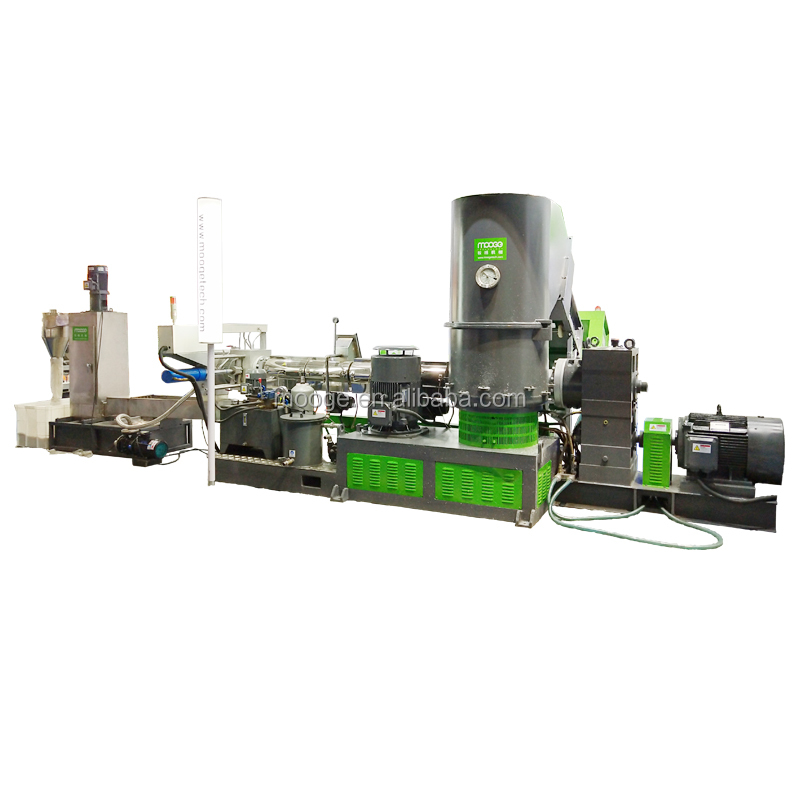 300-1000kg/H HDPE Film Recycling Machine Farms PE Granulator Machine