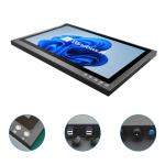 Black Stainless Steel Waterproof LCD Monitor with Brightness 1000-1500Nits and