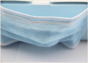 Quality Blue Color Earloop Face Mask Non Woven Melt Blown Fabric Skin Friendly wholesale