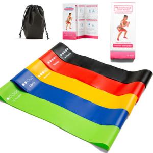 Quality Pink 50cm TPE Resistance Bands TPE Physical Therapy Bands For Legs wholesale