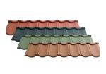 Heavy Duty Bond Tile Stone Coated Aluzinc Metal Roofing Bond Tile Beige Red