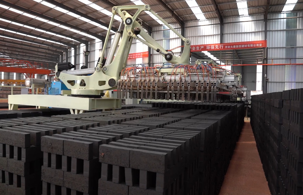30000 Bricks/hr Robot Stacking Machine Clay Brick Stacking Machine