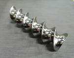 SUS440C Double Screw Extruder Machine Parts Screw Segments For Plastic
