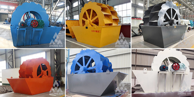 Construction Sand Washing Machine Water Saving And Hydropower