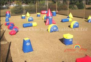 Quality Hot Sale Paintball Arena, Inflatable Bunkers for Shooting Games wholesale